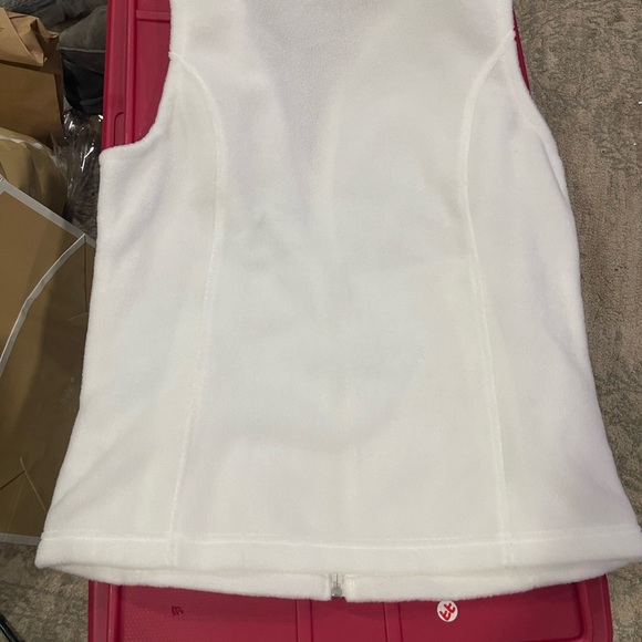Columbia P-small white fleece vest NWT SMALL NWT - Picture 2 of 6